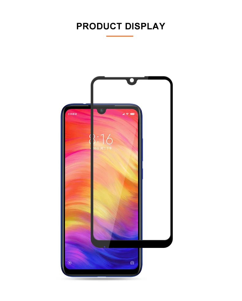 25 шт./лот YIYONG 5D полное покрытие стекло для Xiaomi Redmi Note 7 6 5 8 Pro закаленное стекло Защита экрана для Xiaomi Note 6 7 8 Pro