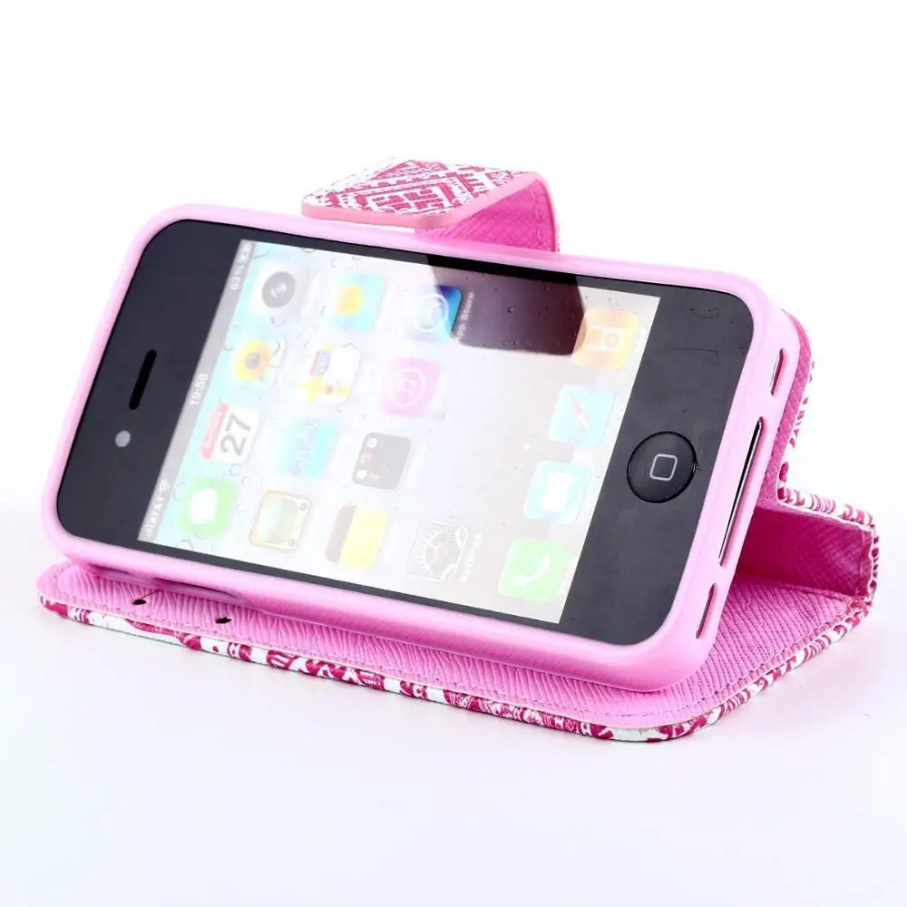 Нуэво горячие Estilo europeo Torre Eiffel эрмосо флорес цвет роза ТПУ cuero caso для Apple iPhone 4 4s carcasas