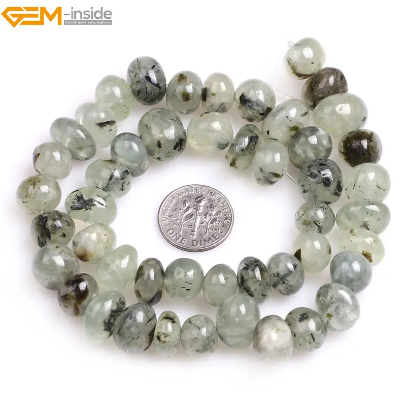 Gem-inside много смешанных Подвески из смешанных камней ассортимент произвольной формы картофельные стеклянные бусины для изготовления ювелирных изделий 8X12 мм 15 дюймов DIY ювелирные изделия