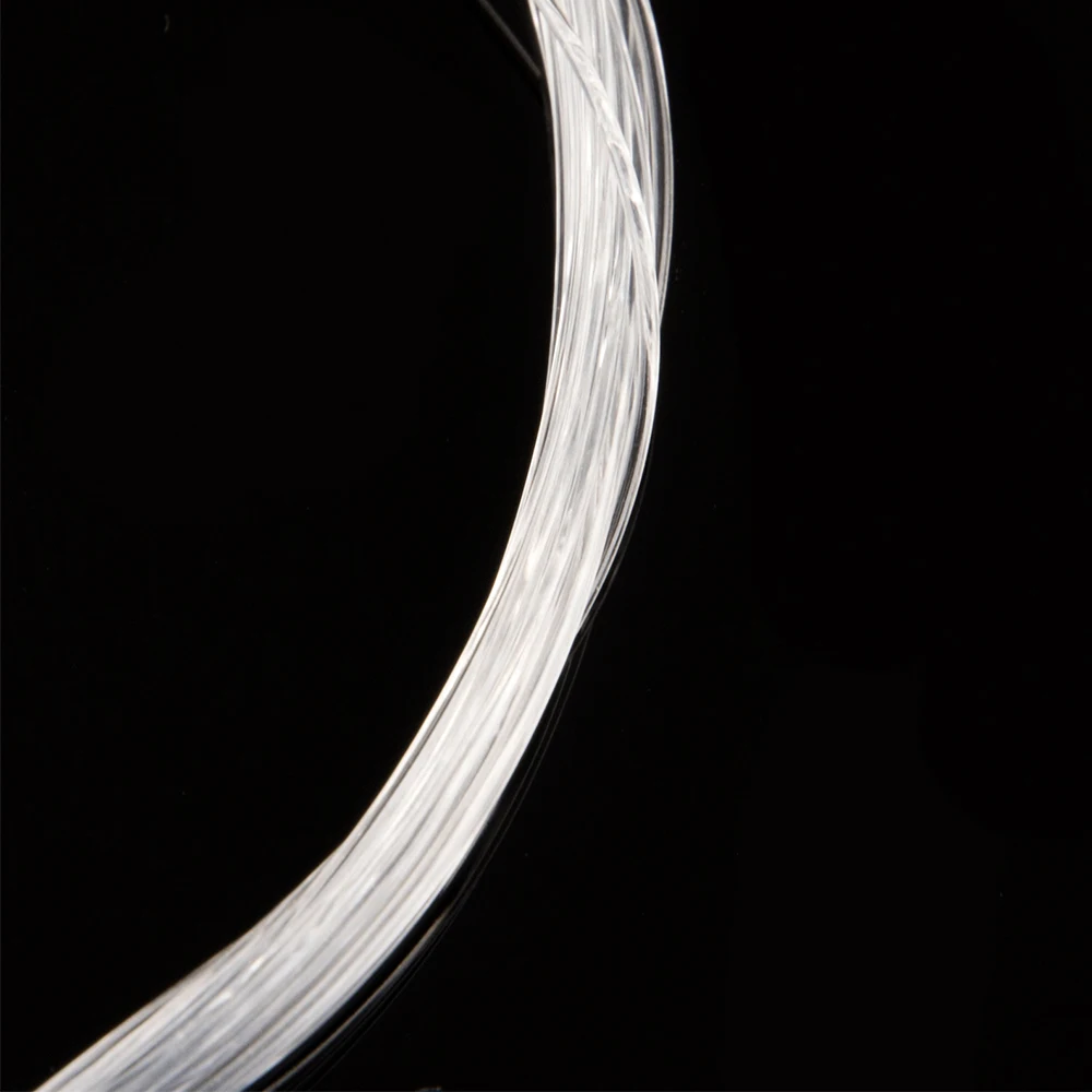 5pcs Tapered Leader with Loop 9ft / 15ft Nylon Fly Fishing Line Size Free Transparent Backing Tackle | Спорт и развлечения