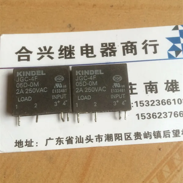 

KINDE JGC-4F 05D-OM JGC-4F 05D-0M