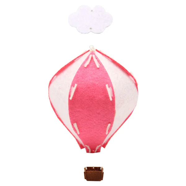 Pink White 1 Набор, сделай сам, цветной нетканый воздушный шар, фонарь, гирлянда для дома, свадьбы, дня рождения, вечеринки, декор для детской комнаты, подвесные принадлежности - Цвет: Pink White