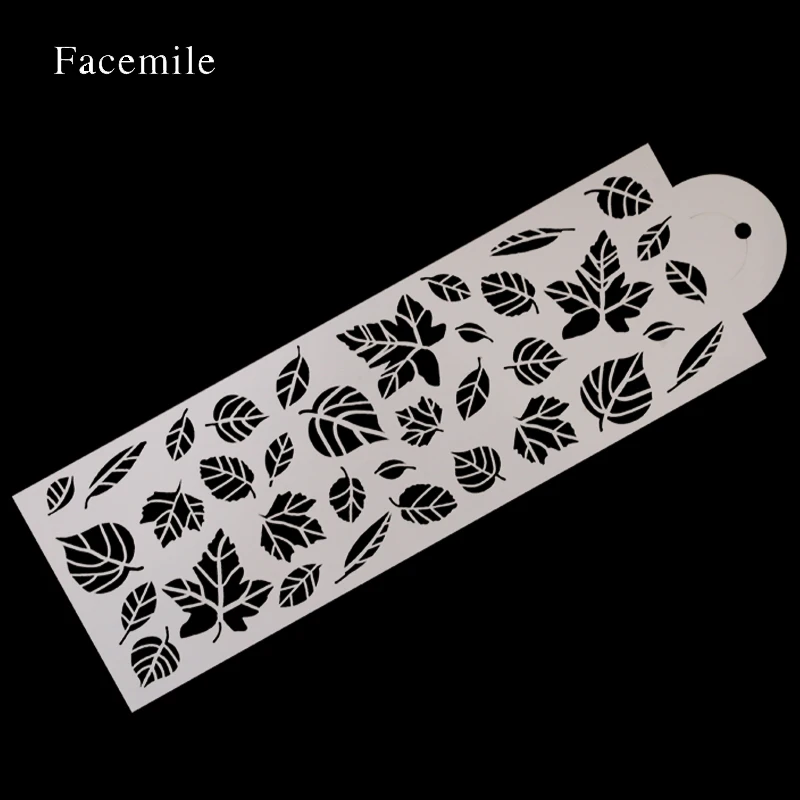 1 шт. листья помадка торт трафаретная форма границы кружева декор глазурь