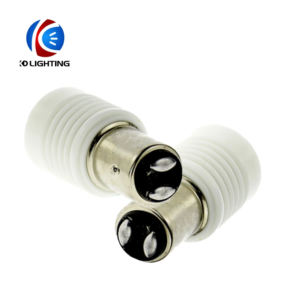 2 PCS Car LED 1157 BAY15D 6SMD 7020 With Lens Ceramic Shell Turn Brake Lamp Bulbs White 6500K 12V Low Power Consumption | Автомобили и