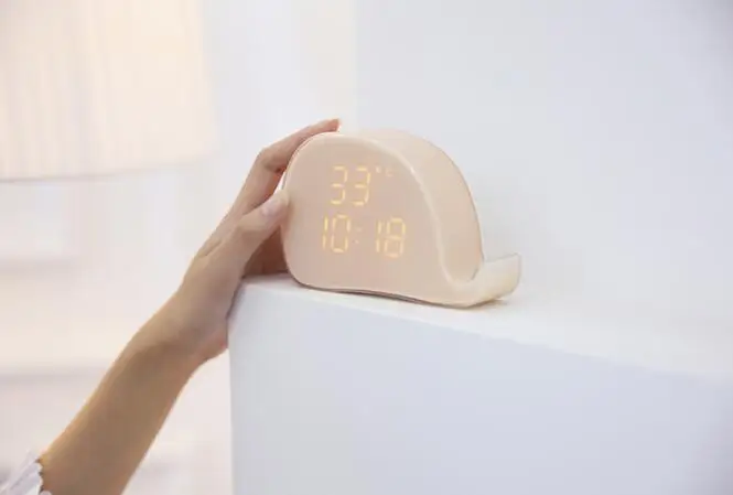 Украшения дома Творческий КИТ Silent подарки для детей Canlendars часы Led цифры мини зарядки мобильного телефона держатель будильники