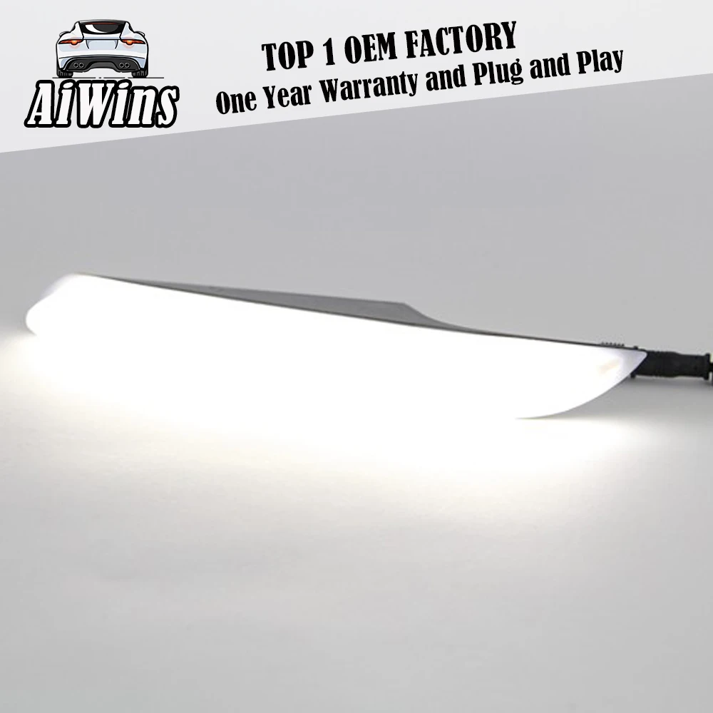 Aiwins Auto Dimming Function Car Accessories ABS Cover Power LED Daytime Running Light DRL Lamp For Peugeot 408 2010 - 2013 | Автомобили и