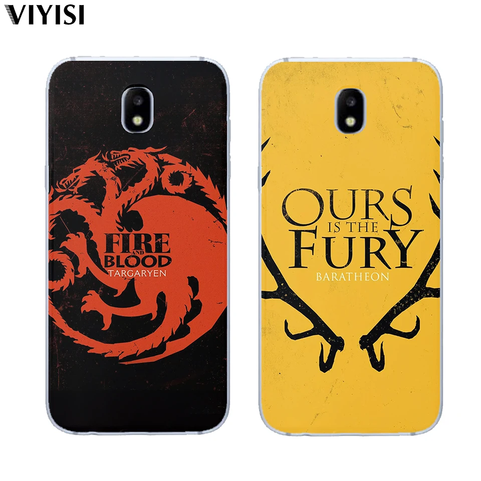 Силиконовый чехол для Samsung Galaxy s8 S9 Plus S6 S7 Edge S10 Note 8 9 Game Thrones Daenerys Dragon Jon Snow Tyrion Lannister |