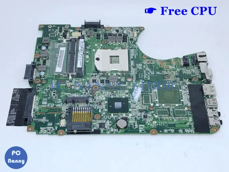 NOKOTION A000075380 DA0BL6MB6G1 материнская плата для ноутбука toshiba satellite L655 HM55 HD графика без
