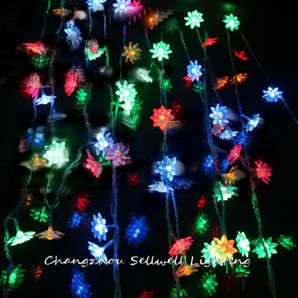 Новинка! Цветной праздничный светильник свадебная Рождественская елка 2 5 м лампа