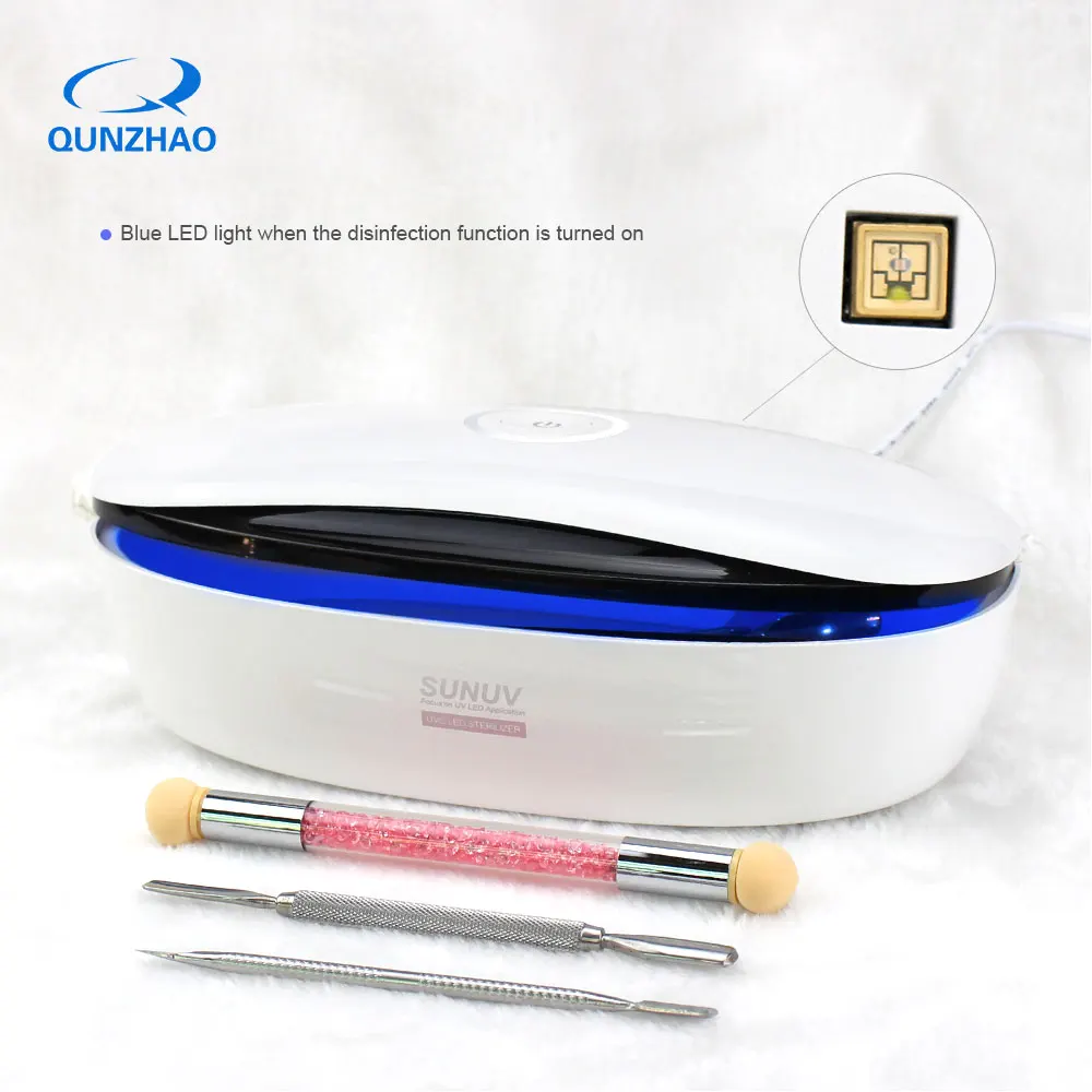 SUNUV S1 УФ Esterilizador дезинфекции с Батарея стерилизатор для маникюрных коробка