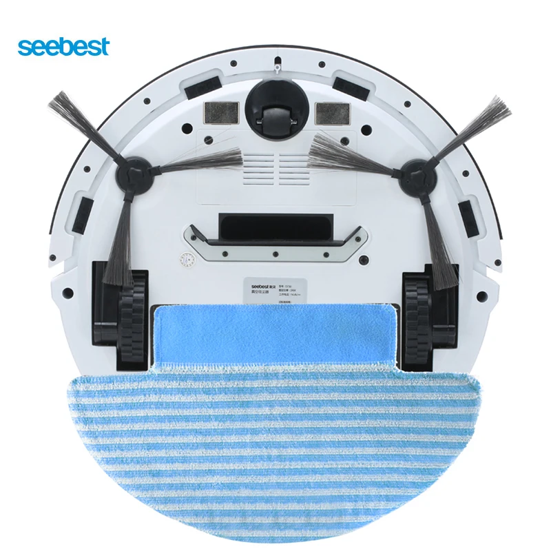 Seebest D720 MOMO 1,0 робот-пылесос для сухой уборки с 2 боковыми щетками, робот для уборки по расписанию для жесткого пола