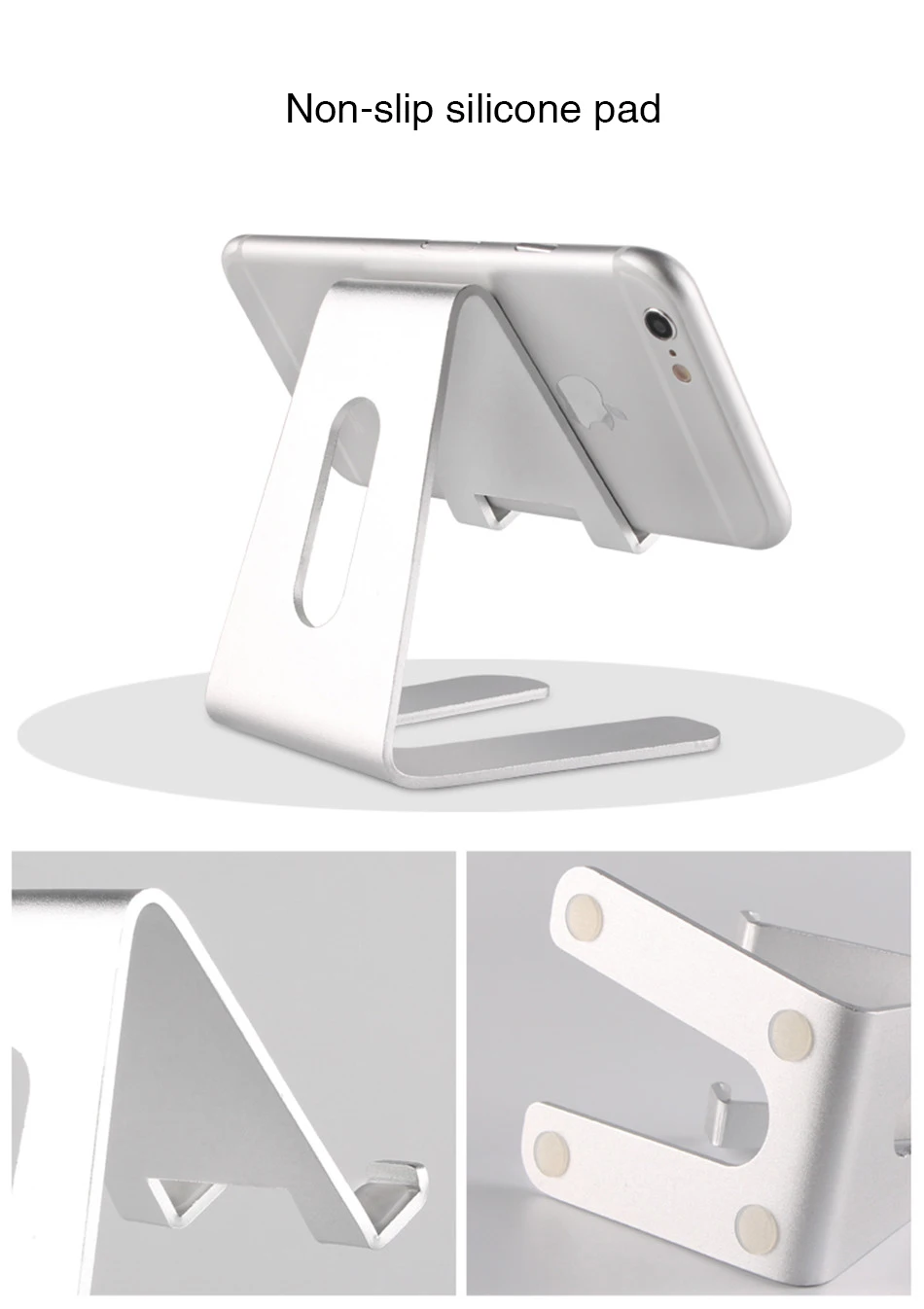 ACCEZZ универсальный настольный телефон планшет стенд держатель для iPhone 8 Plus XS MAX XR для samsung S9 для huawei 20 Pro Поддержка кронштейн