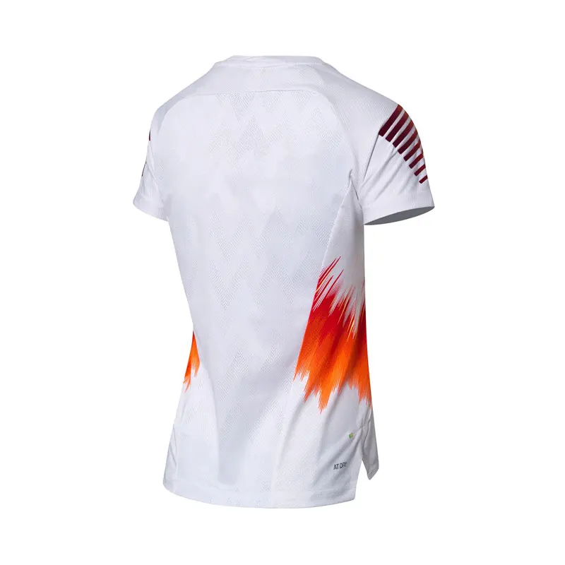 Женские футболки для соревнований по бадминтону Li Ning спортивные с подкладкой из