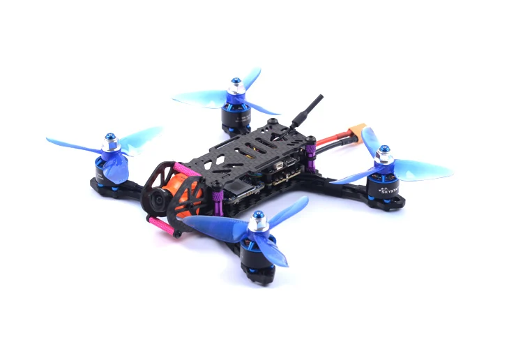 Skystars гоночный Дрон 145 мм FPV F4 FC OSD 25/200 мВт VTX RunCam Split Mini2 DVR камера | Игрушки и хобби