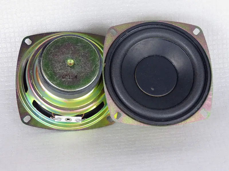 1 шт. 4 &quotinch 6Ohm 15 Вт Динамик Нч-Динамик Стерео Громкоговоритель | Электроника