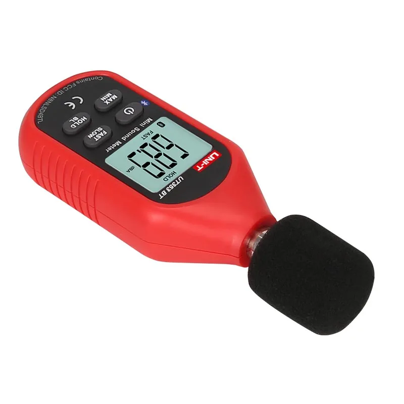 UNI T UT353BT измеритель уровня звука Bluetooth цифровой шума Тестер 30 130dB децибел