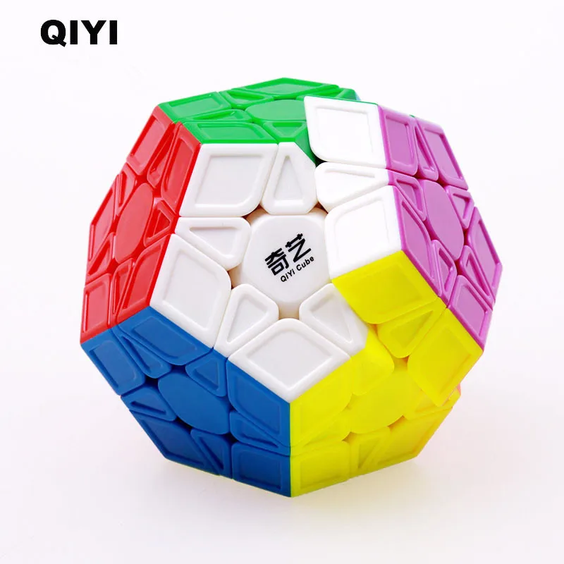 QIYI Megaminxeds куб XMD профессиональные скоростные магические кубики, без наклеек, головоломка, 12 Сторон, магический куб, развивающие игрушки для детей