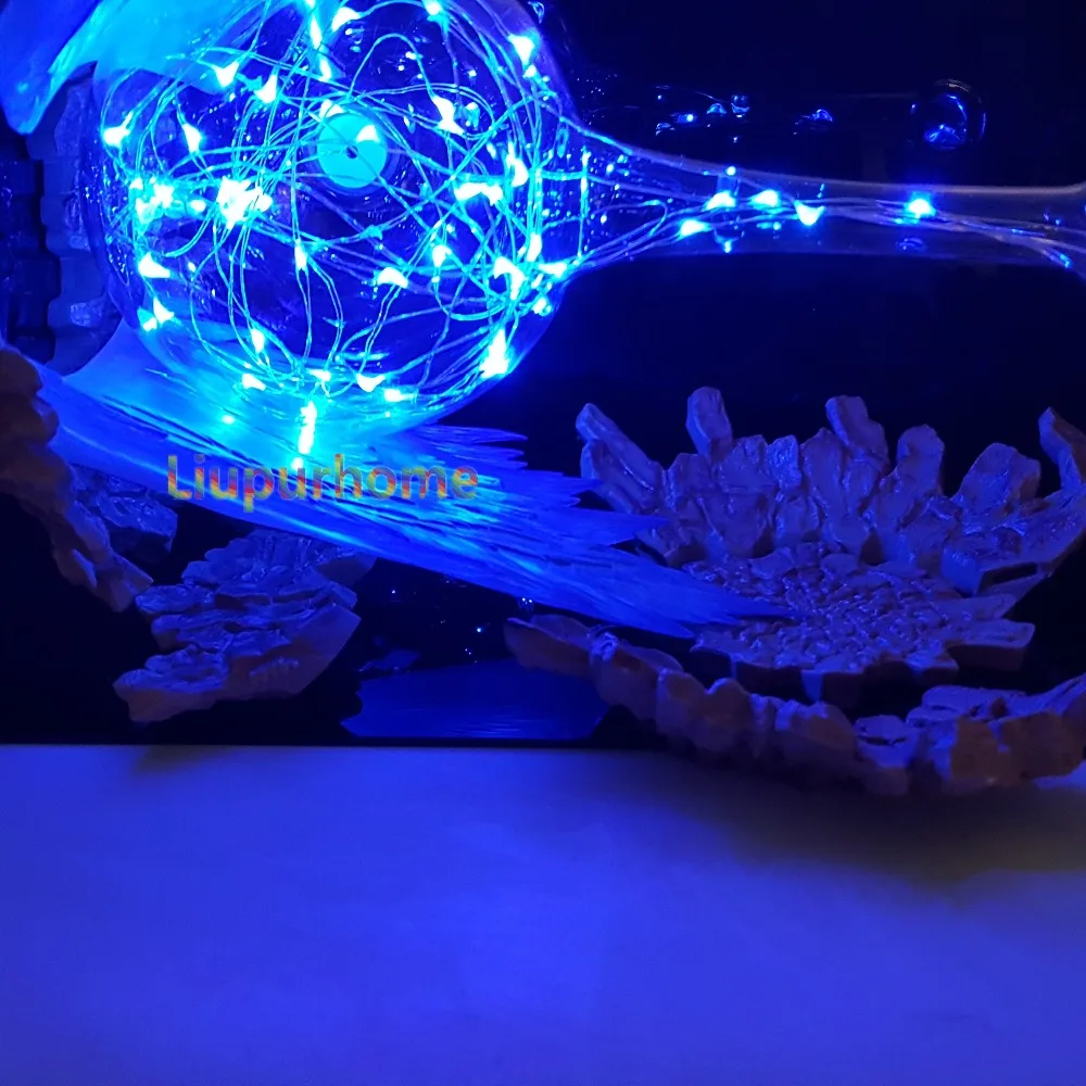 Лампа Dragon Ball Сон Гоку светодиодные ночные светильники Kamehameha Lampara Goku Super Saiyan DBZ