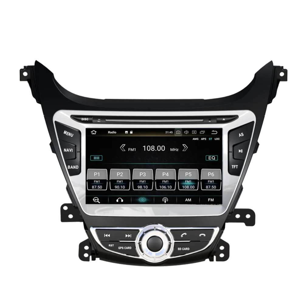 Android 8 0 Восьмиядерный 4 Гб ОЗУ автомобильный DVD плеер GPS навигация для Hyundai