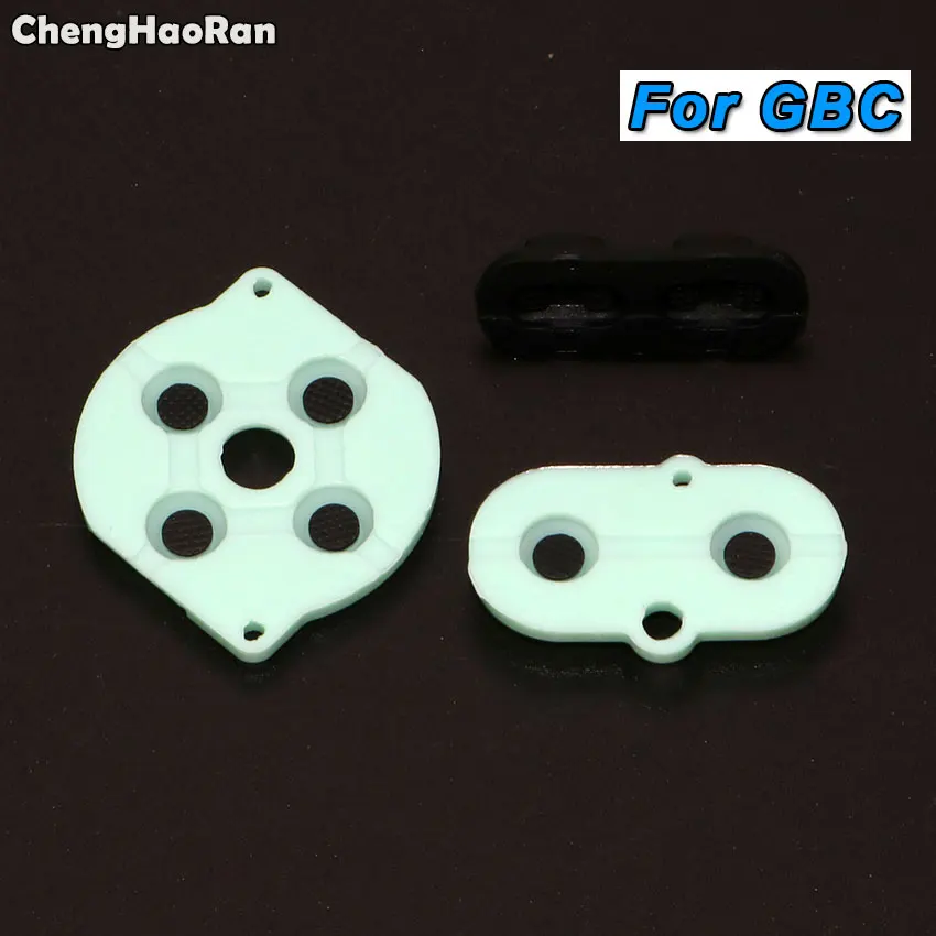 ChengHaoRan резиновый проводящий A-B D-pad для GameBoy Advance Color GB GBC GBP GBA SP Silicone Start Select Keyboard |