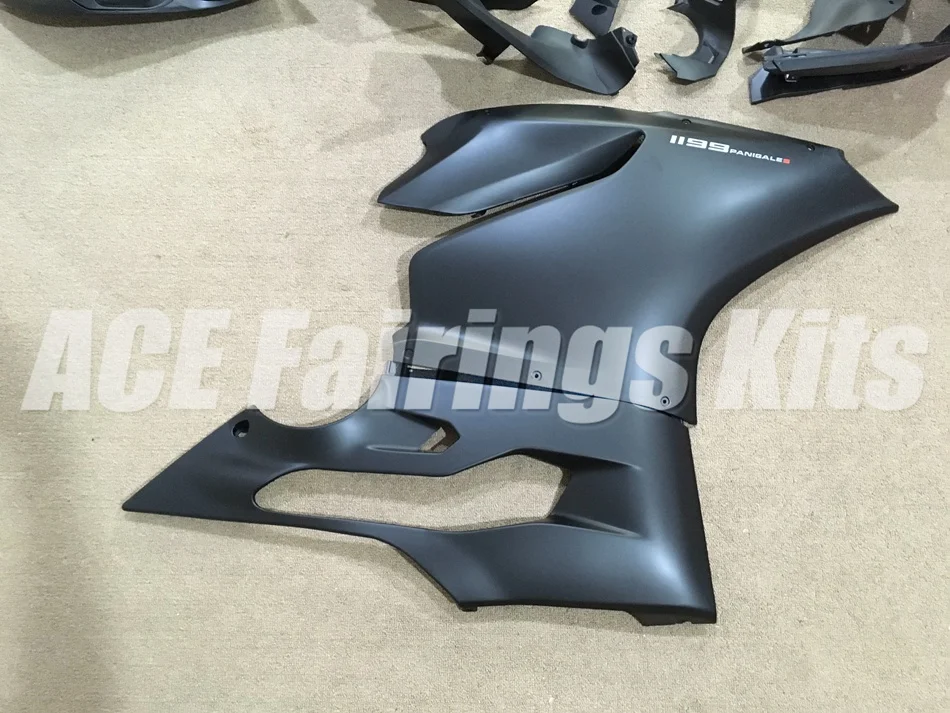 Новая инъекция ABS Обтекатели для DUCATI 899 1199 S Panigale 12 13 14 15 16 899R 1199R 899S 2012 2016 черный