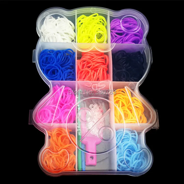 В дети любимый резина лента комплект камедь для браслеты Камедь плетения девочки