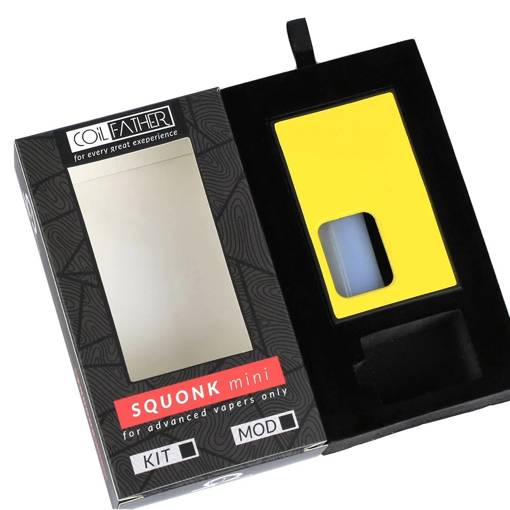 Катушка отец сквонк небольшой бокс мод хорошего качества 8 мл 510 нить Нижняя Фидер