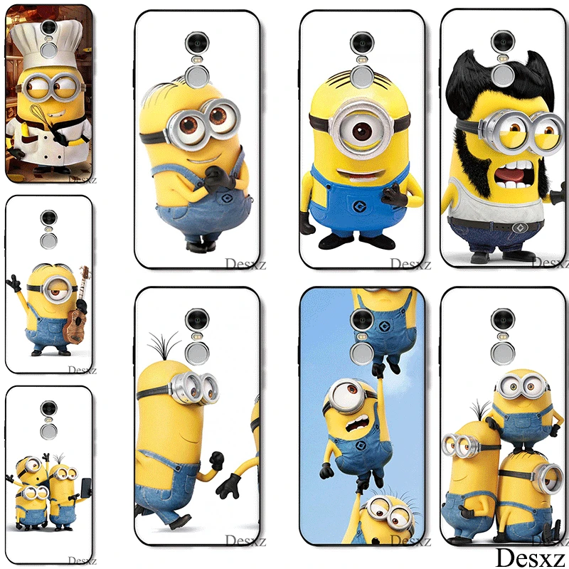 Desxz силиконовый чехол для мобильного телефона Миньоны мой Единорог Xiaomi Mi 6 8 A1 A2 5X 6X