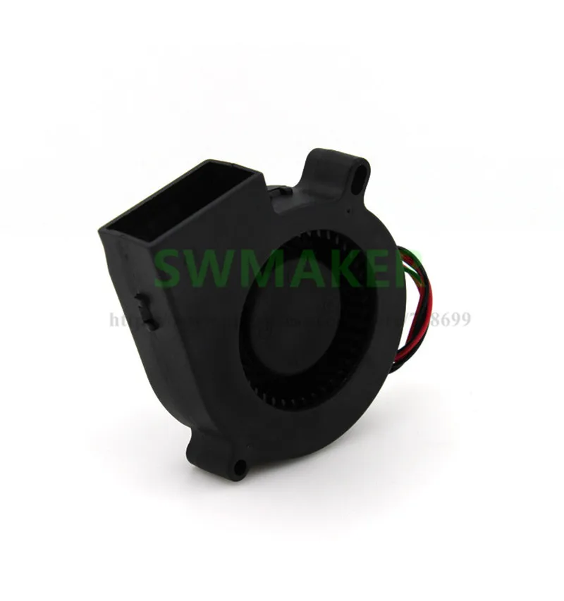 SWMAKER 75*25mm Ultimaker Electronics Cooling Fan pack 12V DC 0.18A 7525 turbofan for DIY 3D printer parts | Компьютеры и офис