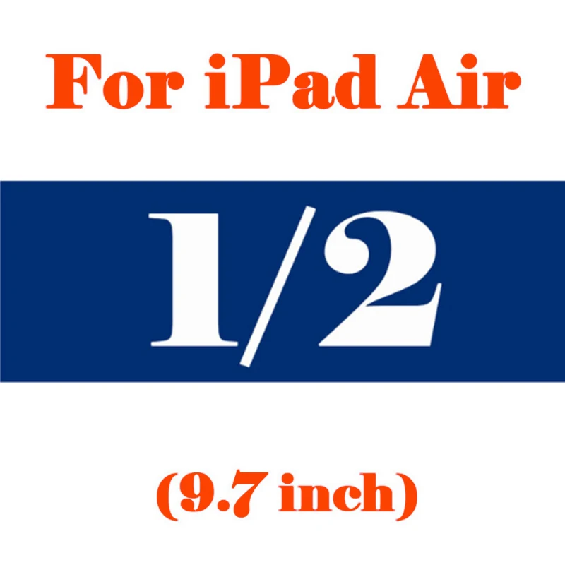 air 1 2 9.7 10D полное покрытие черного цвета для ipad pro 11 защита экрана из закаленного стекла для Apple ipad 6 mini 3 4 5 air 1 2 защитная пленка - Цвет: air 1 2 9.7