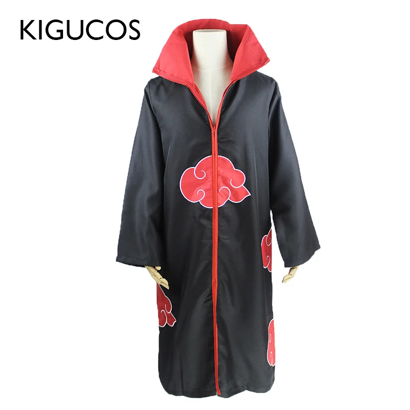 KIGUCOS, большой размер, аниме, Наруто, косплей, костюмы для мужчин и женщин, Униформа, Учиха Итачи, плащ, Акацуки, костюмы, вечерние, накидка, наряд
