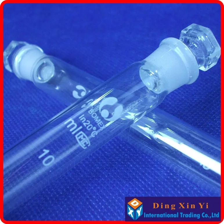 (6 шт./лот) 10 мл стеклянная колориметрическая трубка цветная сравнения