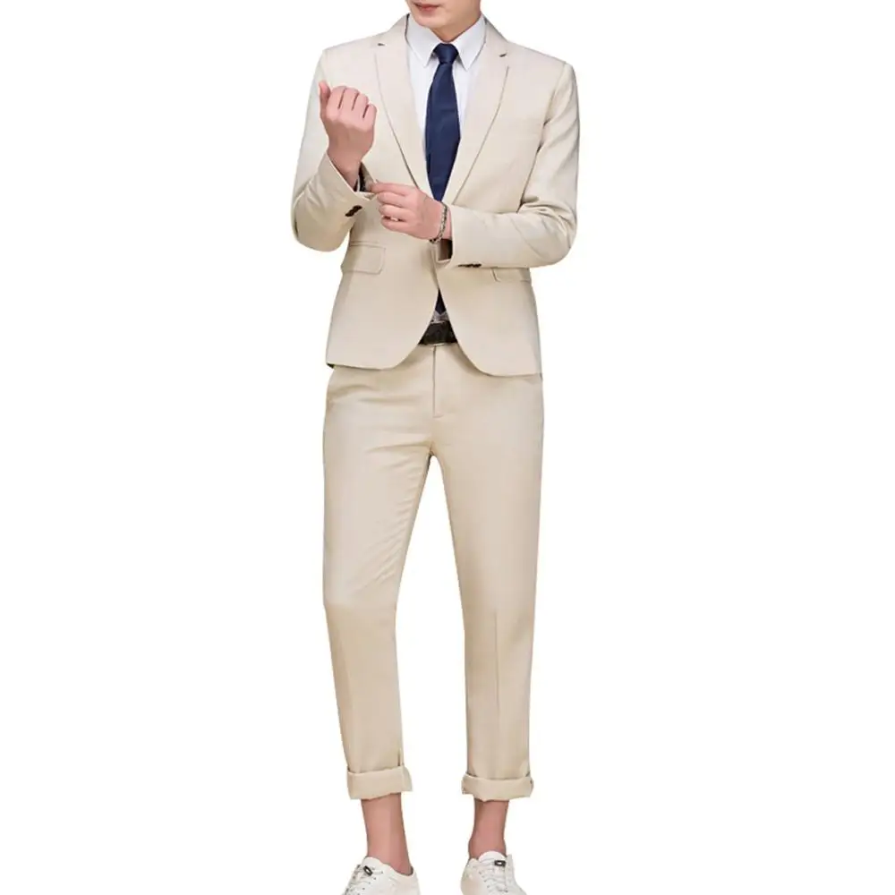 Свадебные костюмы для мужчин на заказ приталенные мужские деловые повседневные