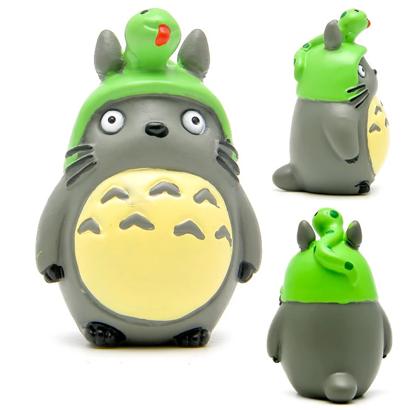 12pcs/lot DIY Zodiac Totoro Action Figure Toy Hayao Miyazaki Anime My Neighbor PVC Figures Model Toys Gifts for Kids | Игрушки и хобби