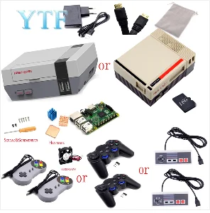 1 комплект мини NESPI чехол посылка для Raspberry Pi 3 2 B+ NES Classic Mini для RetroPie Raspberry Pi 3/2/B