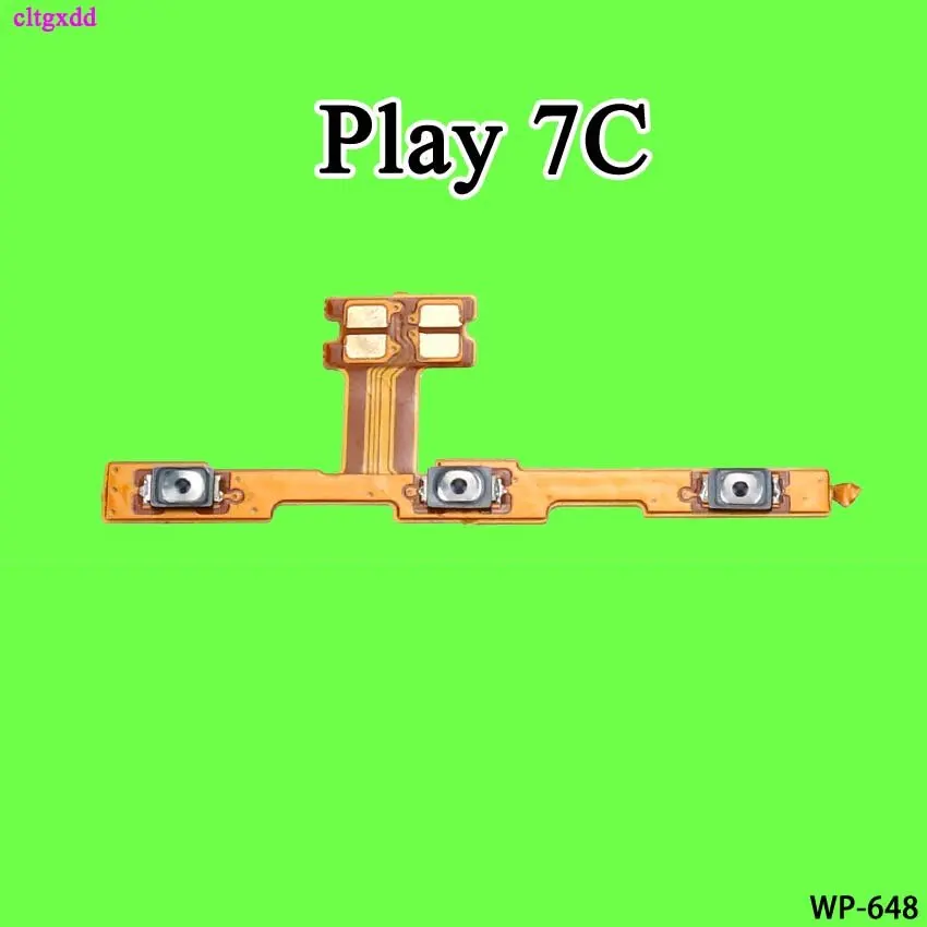 for Play 7C Cltgxdd для huawei Honor Play 5A 6 7 Play 5C 5X 6A 6X 7A 7C 7X кнопки включения/выключения питания и громкости гибкий кабель - Color: for Play 7C