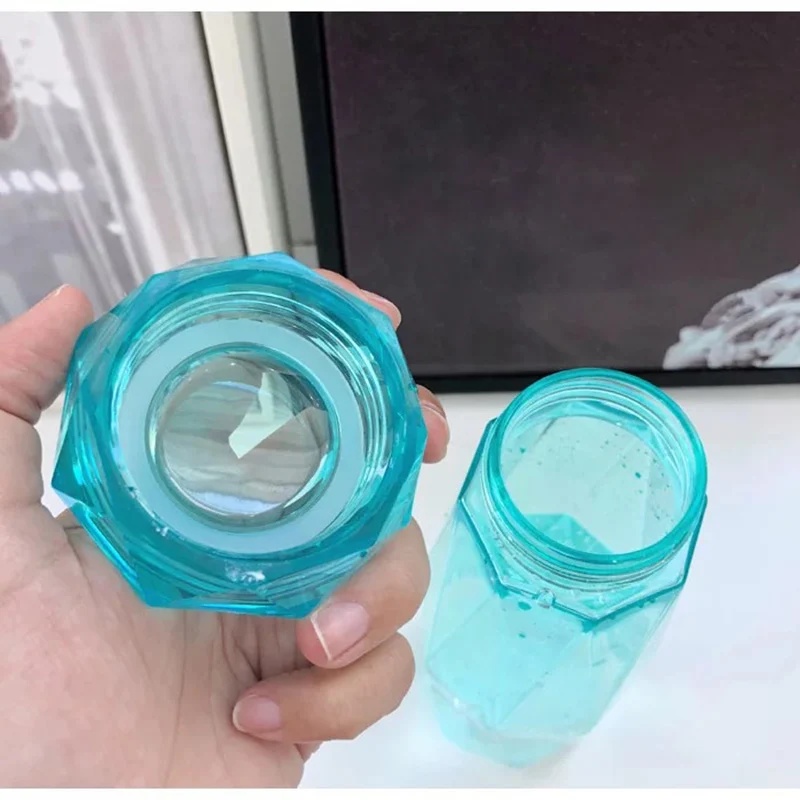 Пластиковые Портативные бутылки для воды путешествия милые напитков красочные