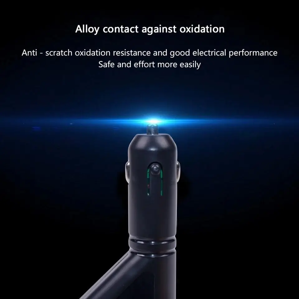 Автомобильное зарядное устройство 3 в 1 зарядка аккумулятора и USB порт