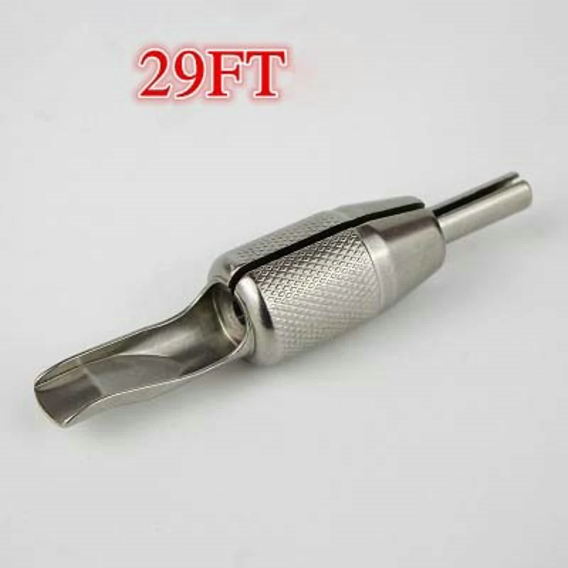 29ft Stainless Steel Row Tattoo Handle Tattoos Equipment Tatoo Grip Supplies Embroidery Accessories Hot Sale Sale