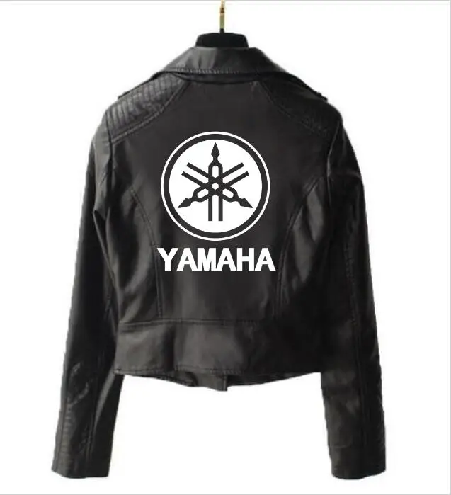 2019 модное пальто Yamaha для женщин короткие кожаные с принтом в стиле панк Гарри