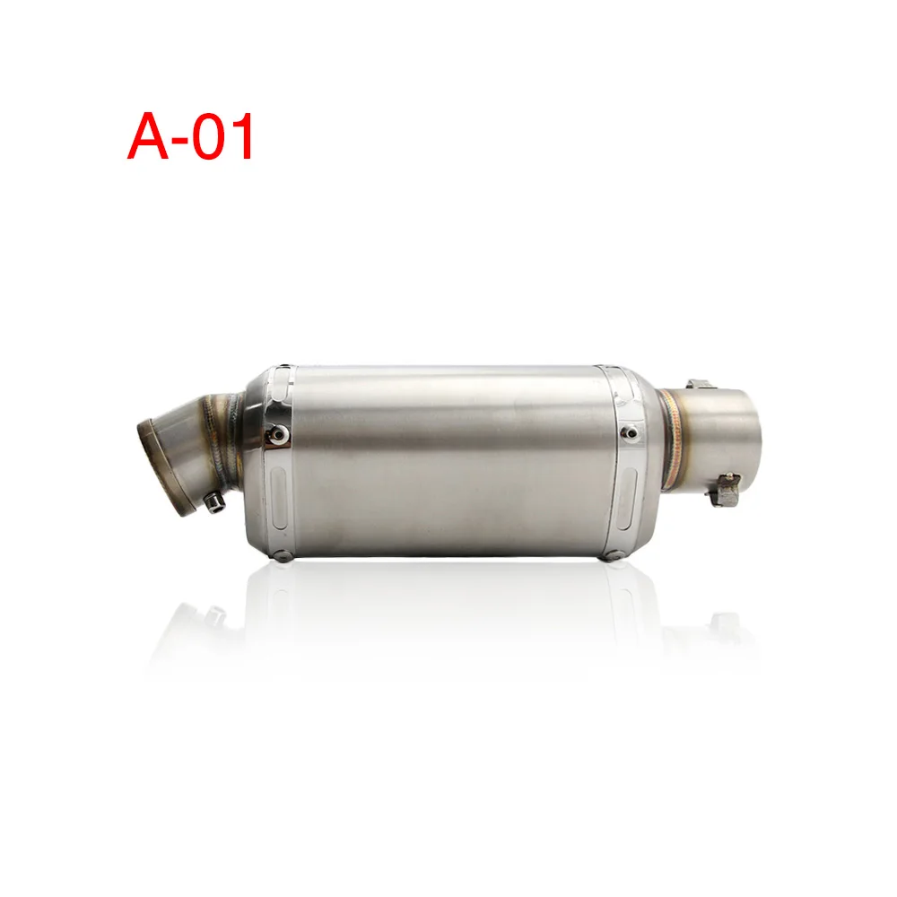 A-01 Alconstar-мотоцикл Yoshimura выхлопная труба для Suzuki для Honda глушитель титановый цвет скутер мотоцикл ATV питбайк кафе гонщик - Цвет: A-01