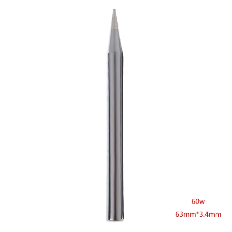 

5Pcs 60W Replacement Soldering Iron Tip Lead-Free Solder Tip