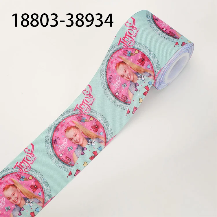Новинка 50Y3 &quot75 мм красивая девушка JoJo лента с рисунком напечатанная grosgrain Сделай