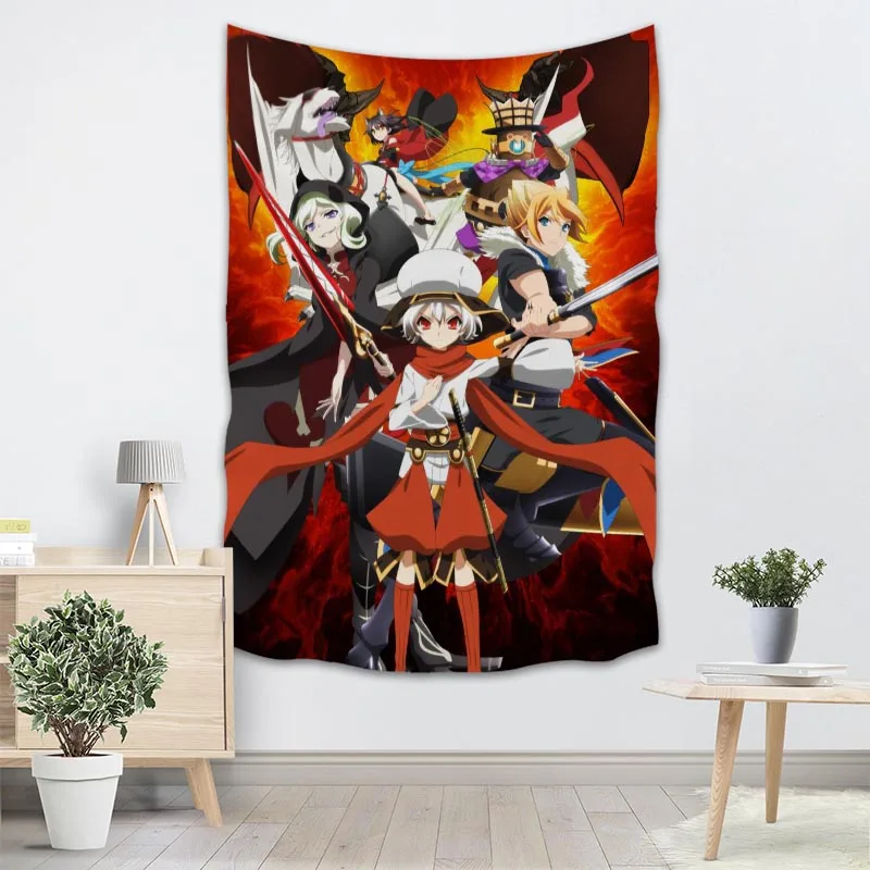 Custom anime Fairy Tail wall hanging tapestry Decor More Size Tapestry Wall Hanging Blanket Home | Дом и сад