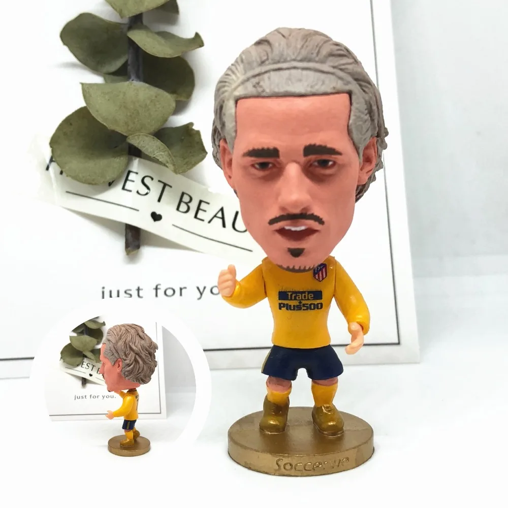 Soccerwe фигурки кукол Sports stars Griezmann 7 #2018 подвижные соединения Смола Модель игрушки