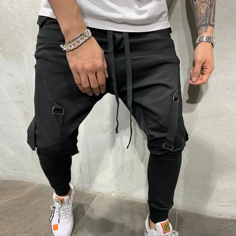 CYSINCOS модные новые уличные мужские спортивные штаны повседневная спортивная
