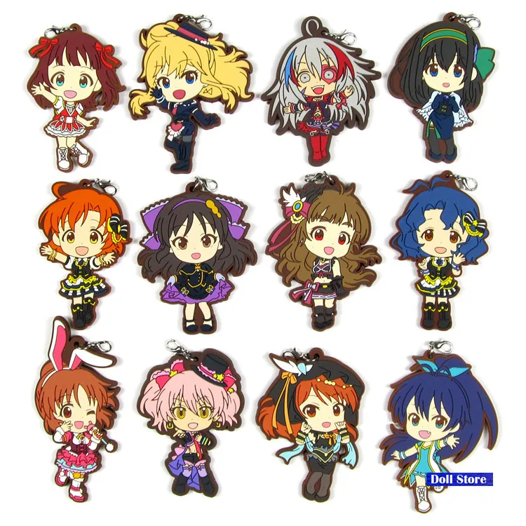 Новое поступление idolm ster Золушка оригинальный японский аниме Рисунок резиновый