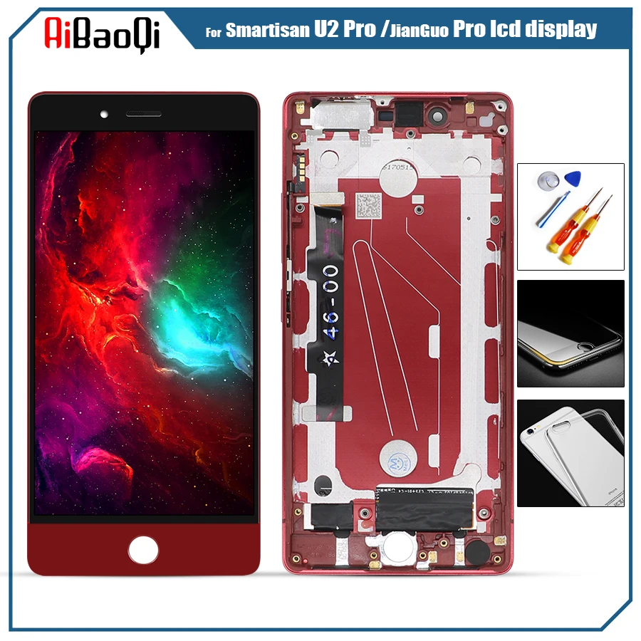 ЖК-дисплей для Smartisan U2 Pro JianGuo дигитайзер сенсорного экрана с рамкой OD105 OD103 Ремонт