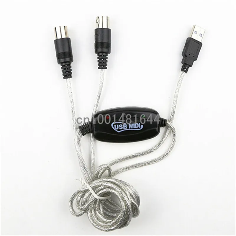1 8 м USB MIDI кабель конвертер в ПК музыкальная клавиатура адаптер розничной