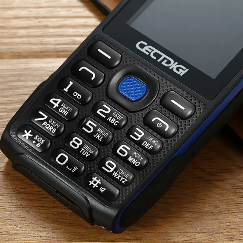 Quad SIM оригинальный cectdigi C4 4 sim-карт ожидания телефон power bank GSM GPRS фонарик bluetooth fm